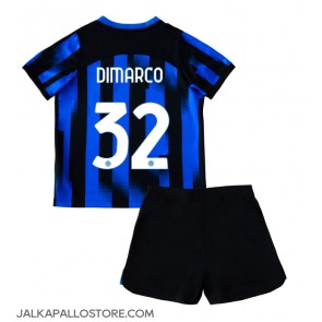Inter Milan Federico Dimarco #32 Kotipaita Lapsille 2023-24 Lyhythihainen (+ shortsit)